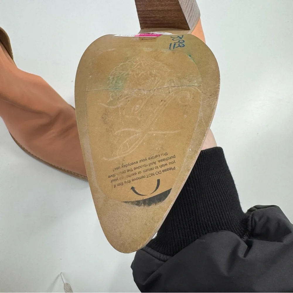 Free People Wilder Bootie in Peach